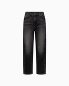 Raffaello Rossi Hanni 7/8 Jeans in Dark Grey front view