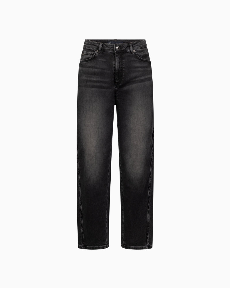Raffaello Rossi Hanni 7/8 Jeans in Dark Grey front view