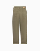 Back view of Raffaello Rossi Hanni 7/8 trousers in khaki