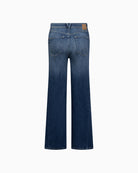 Raffaello Rossi Kira Crop Jeans in Denim back view
