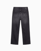 Raffaello Rossi Kira Crop Jeans in grey back detail