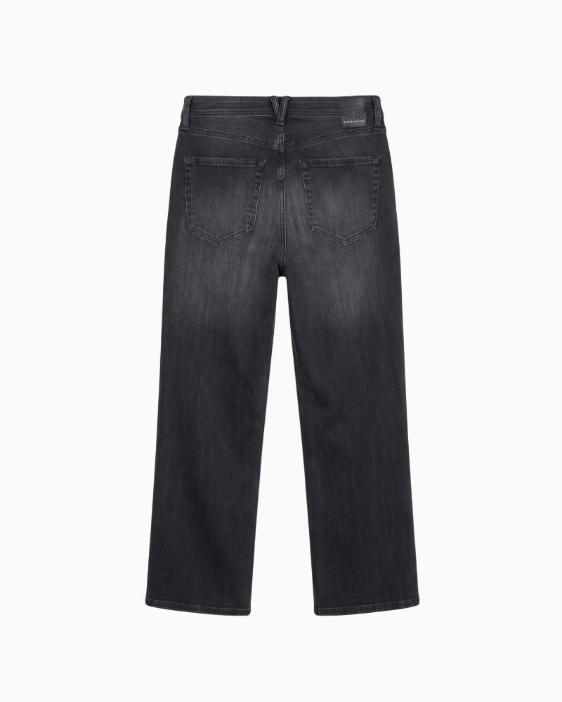 Raffaello Rossi Kira Crop Jeans in grey back detail