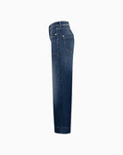 Raffaello Rossi Miru 6/8 Denim Pants in Denim side view