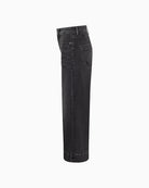 Raffaello Rossi Miru 6/8 Denim Pants in Grey side view