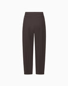 Raffaello Rossi Odine 6/8 Trousers in dark brown back view