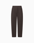 Raffaello Rossi Odine 6/8 Trousers in dark brown front view