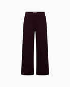 Raffaello Rossi Palina 6/8 Sport Pants in Burgundy front view