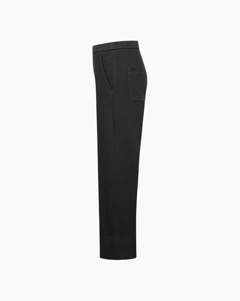 Raffaello Rossi Palina 6/8 Sport Pants in Dark Grey side view