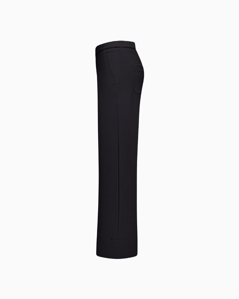 Raffaello Rossi Palina Sport Trouser in Black side view