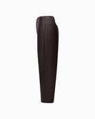 Raffaello Rossi Phibi 7/8 Pleater Pants in Aubergine side view