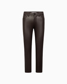 Raffaello Rossi Ronija 7/8 trousers in Dark Brown front view