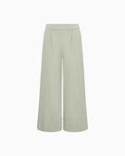 Raffaello Rossi wide leg pull-on trousers flat lay front view – Áines Boutique