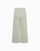 Raffaello Rossi wide leg pull-on trousers back view with patch pockets – Áines Boutique