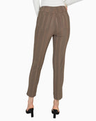 Robell Bella 09 trousers, back view showing elasticated waistband – Áines Boutique