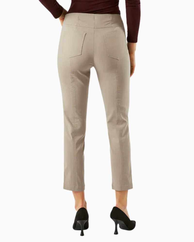 Robell Bella 09 trousers sand back view – Áines Boutique