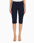 Robell Bella 05 shorts navy front view