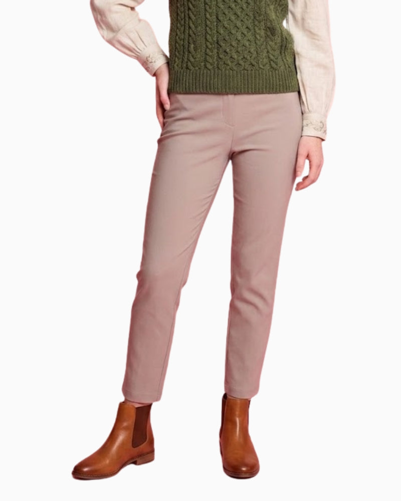 Robell Bella 09 trousers taupe front view