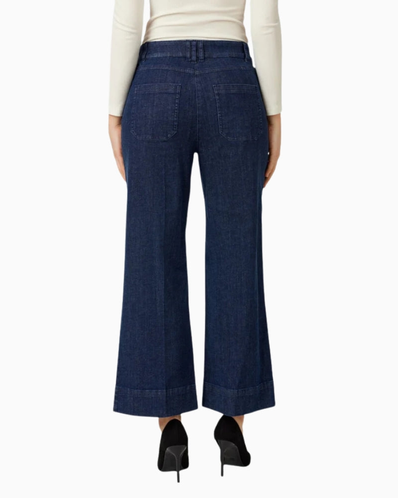 Robell Debby 09 Jeans in Dark Denim back view