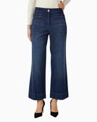 Robell Debby 09 Jeans in Dark Denim front view