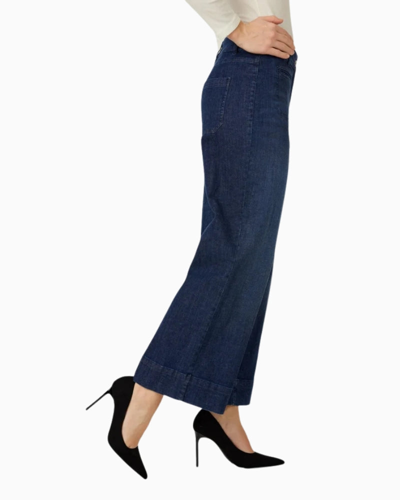 Robell Debby 09 Jeans in Dark Denim side view