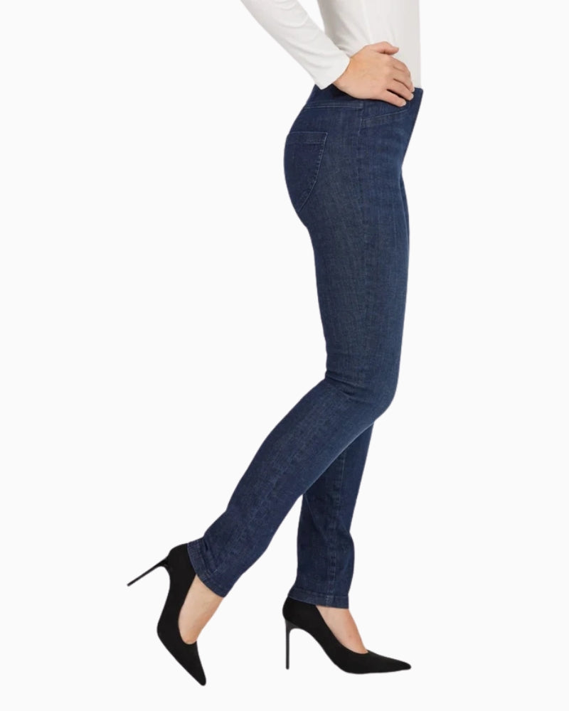 Robell Debby Jeans in Navy side view