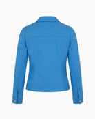 Robell Happy Jacket in sky blue back view