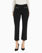 Robell Joella 09 Trousers in black front view