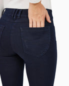 Robell Joella Jeans in navy pocket detail