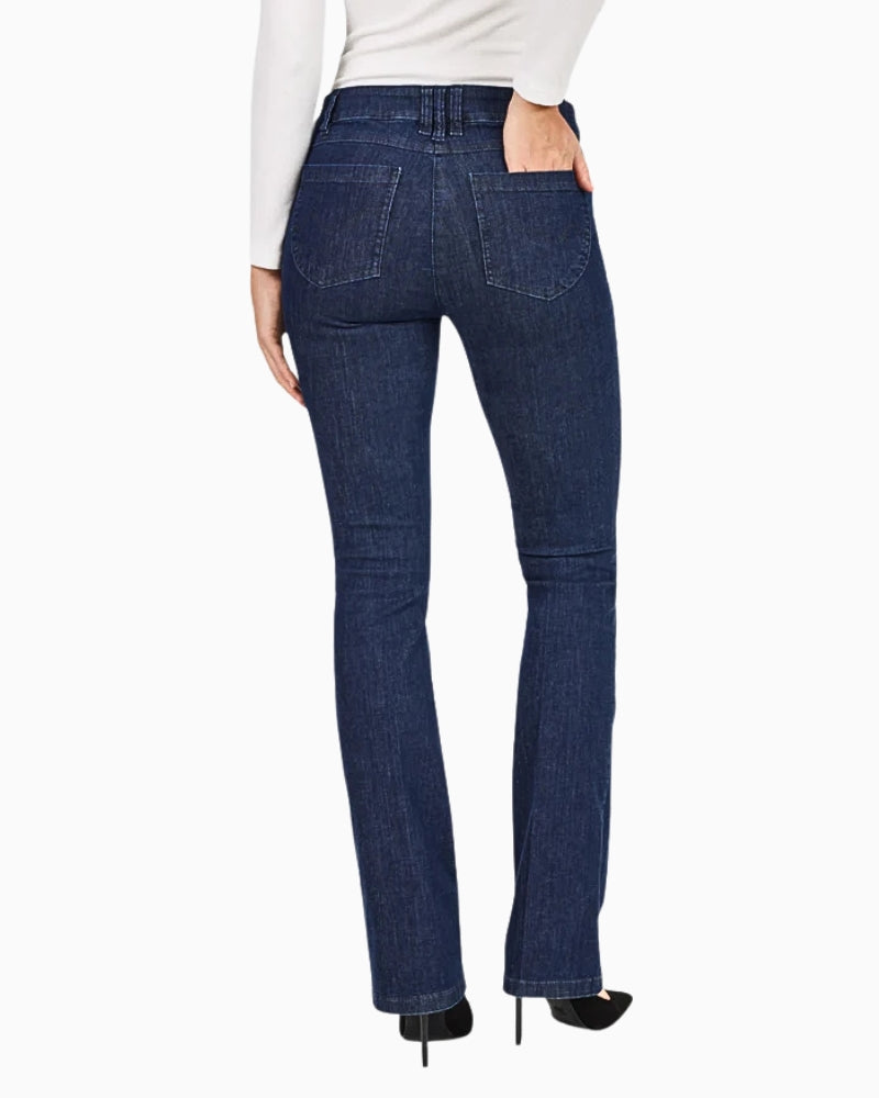 Robell Joella Jeans marine back view detail
