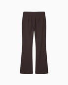 Robell Joella Snaffle Kickflare Trousers in Dark Brown back view