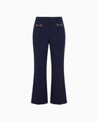 Robell Joella Trousers in Navy front view