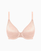 Rose Dust full cup bra by Wacoal with adjustable straps cup details