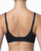 Royal Lounge Fit Bra in Black back view