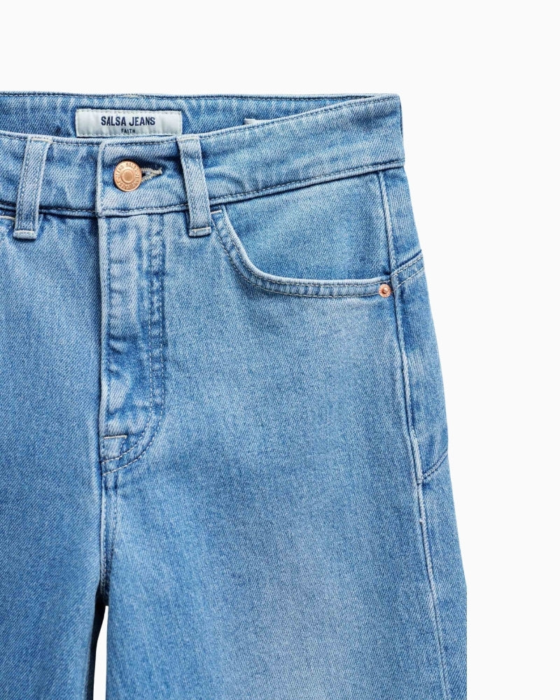 Salsa Faith Push In jeans high waist detail – Áines Boutique