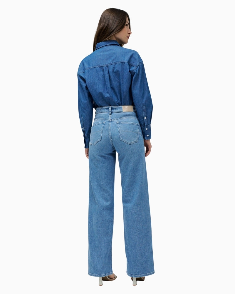 Salsa Faith Push In jeans back view – Áines Boutique