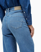 Salsa Faith jeans wide leg hem detail – Áines Boutique