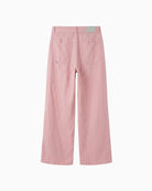 Salsa Jeans Wide Leg Jean in rose back view