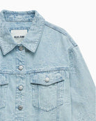 Salsa Jeans denim jacket front pockets detail