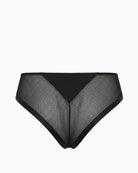 Sculptresse Bliss Brazilian in Black Floral mesh back detail