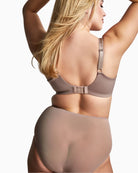 Sculptresse Chi Chi Bra in cappuccino back view