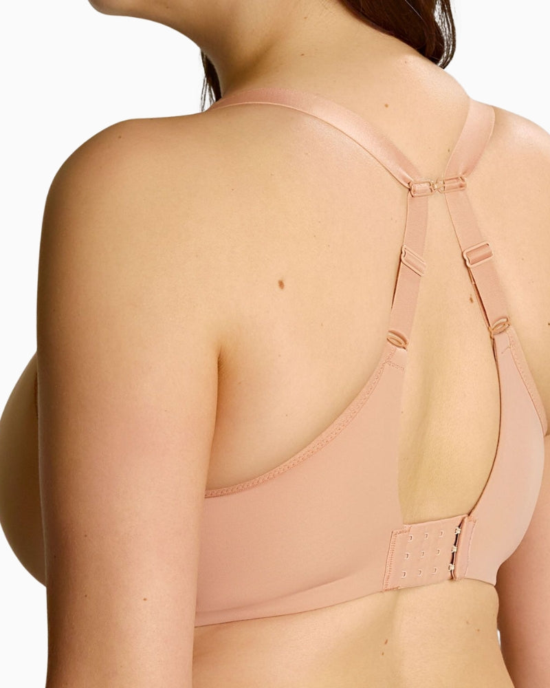 Sculptresse by Panache Form Spacer Bra in Honey strap and J-hook detail
