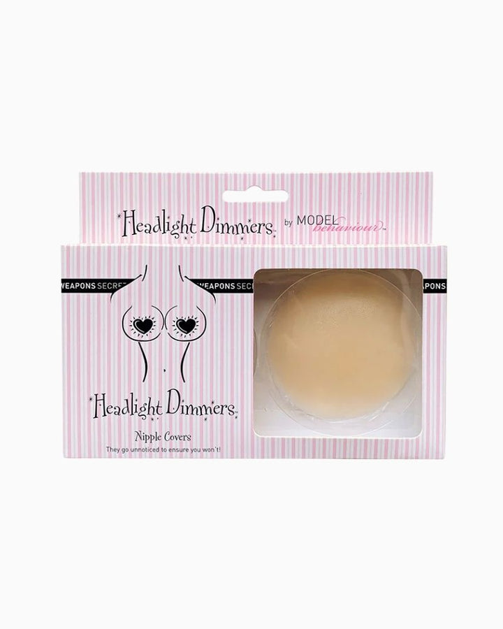 Pack of Secret Weapons Headlight Dimmers with protective storage plastic
