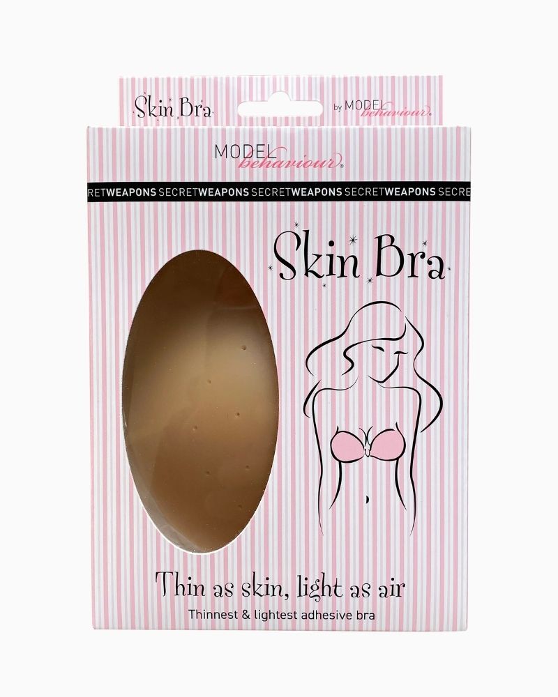 Secret Weapons silicone stick-on skin bra in nude matte finish