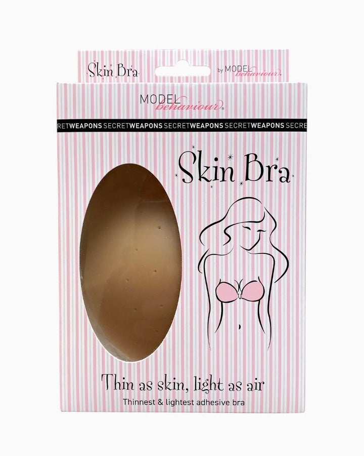 Secret Weapons silicone stick-on skin bra in nude matte finish
