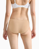 Sloggi Basic+ Midi 3/4pk in Skin back view