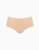 Sloggi Basic+ Midi 3/4pk in Skin fabric detail