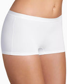 Sloggi Sensual Fresh Short Knickers in White front view