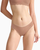 Sloggi Zero Microfibre 2.0 Hipstring 2-Pack in Nude waistband detail