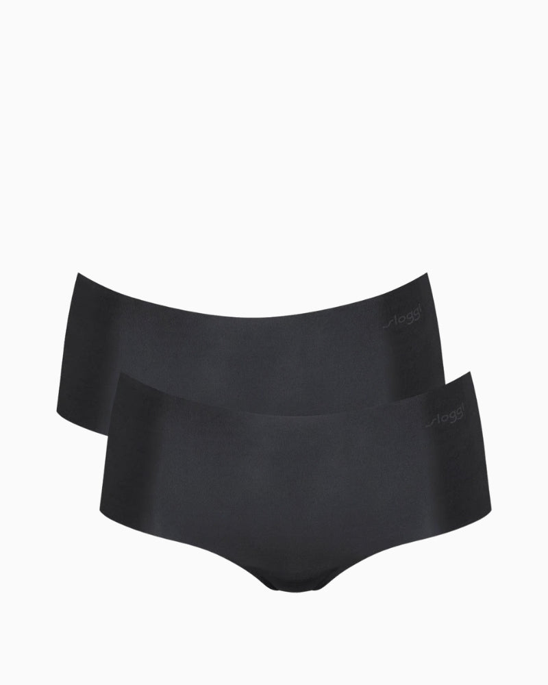 Sloggi Zero Microfibre 2.0 Short 2-Pack in Black