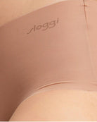 Sloggi Zero Microfibre Short Brief in Cream logo detail